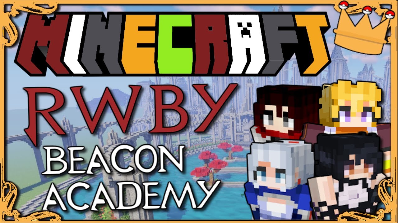 Я исследовал Beacon Academy из RWBY в MINECRAFT!