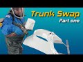 Honda Goldwing Gets Painted | Trunk Swap Part One | Cruiseman's Garage