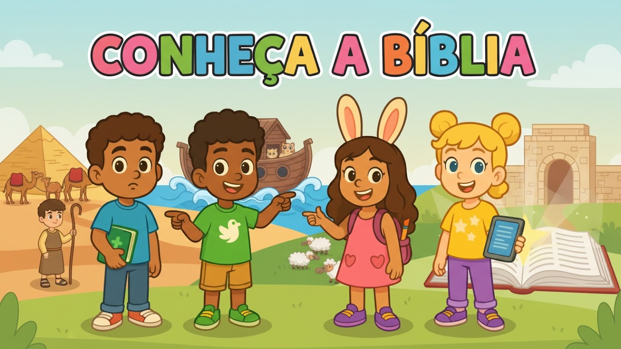 CONHEÇA A BÍBLIA I Encontradamente Kids, Job Zezz I Video Oficial