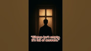 “Silence Isn’t Empty – It’s Full of Answers”