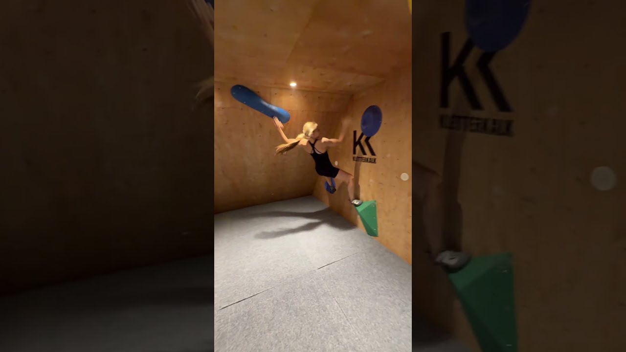 Setting some dynamic fun in my home gym 💪🧗‍♂️ Please Support Me👉 