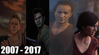 Evolution of Final Bosses \& Endings in Uncharted Games ( 2007 - 2017)