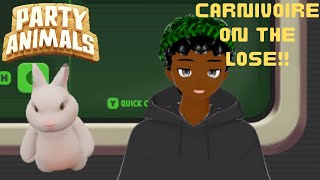 CARNIVORE ON THE LOOSE!!!! | Party animals Crisis