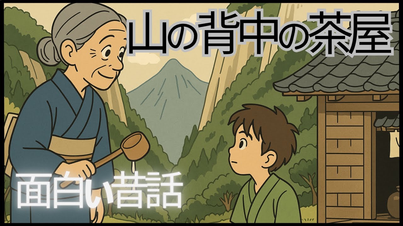 山の背中の茶屋 I 三粒の水と村の奇跡 I 楽しい昔話 I