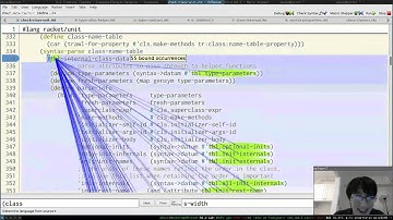 Inside Racket Seminar #1: Asumu on Typing Classes