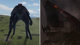 Female MUTO Kaiju Unleashed & Film Comparison