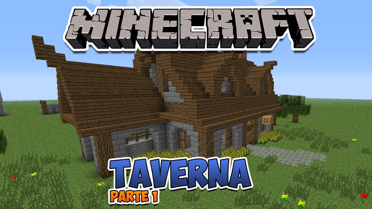 Minecraft Como Fazer uma Casa Medieval Parte 1 