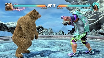 Kuma vs Craig Marduk (Hardest AI) - Tekken 7 Arcade