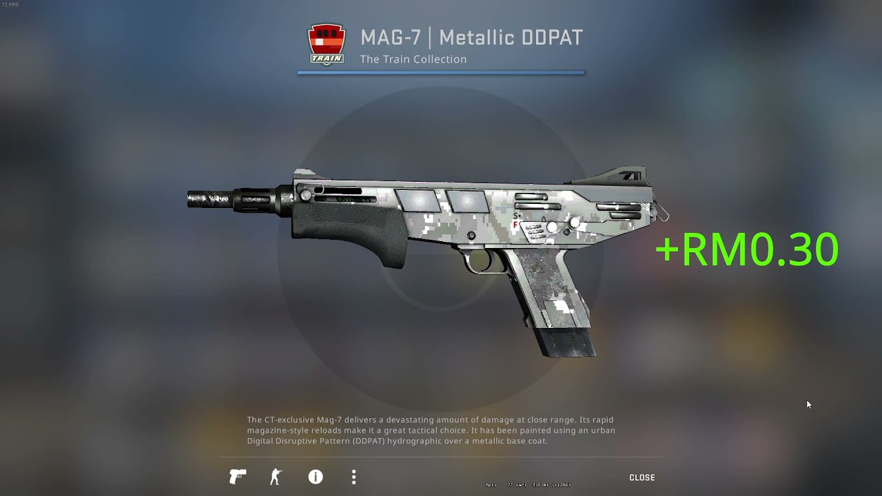 CS GO Cheap and Profitable Trade up video 3 (Train collection)