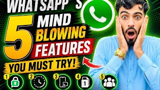 “9 SECRET WhatsApp TRICKS 😱”“Hidden Features You Didn’t Know!”"WhatsApp 2026 UPDATE 🔥”