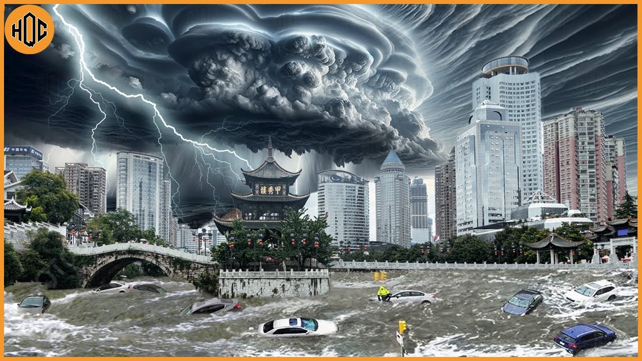 Worst Natural Disasters in CHINA! Mother Nature's Punishment! STORM / Flash Flood & Hailstorm