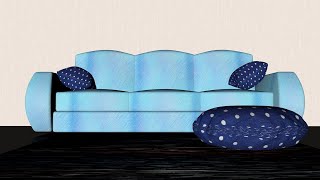 Modeling a sofa in cinema 4d tutorial