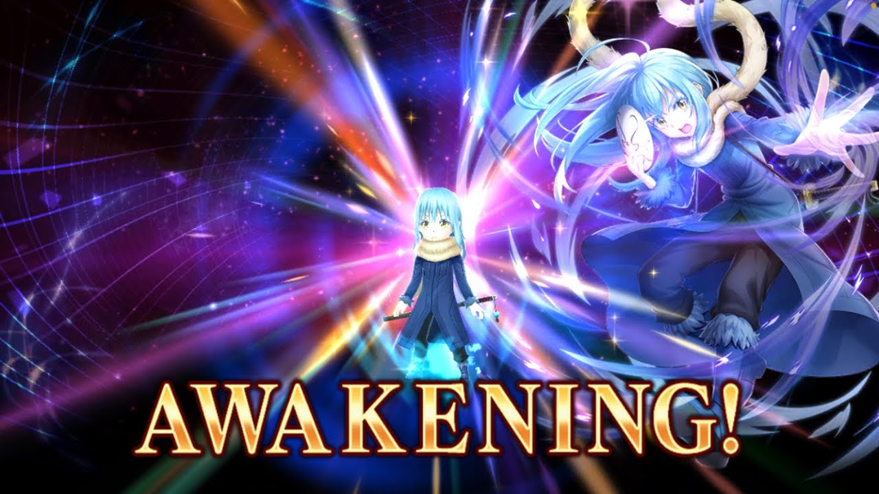 Valkyrie connect rimuru awakening + summon (aka got something ) - YouTube