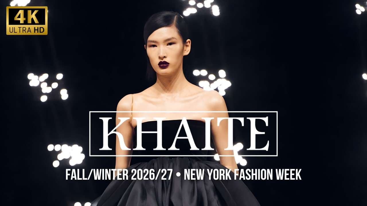 Khaite Fall/Winter 2026/27 Fashion Show | New York Fashion Week