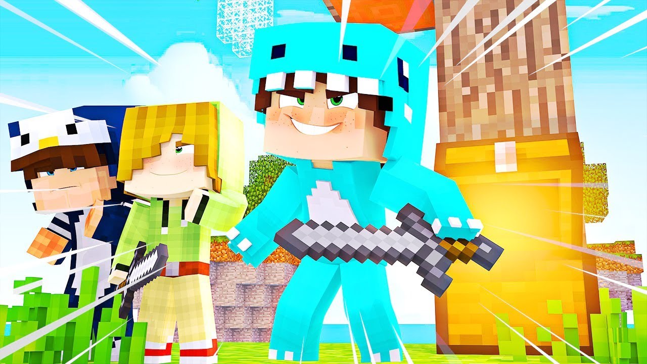 ⁣BEBE MILO, TIMO Y VITA LUCHAN EN SKYWARS ? MINECRAFT ROLEPLAY