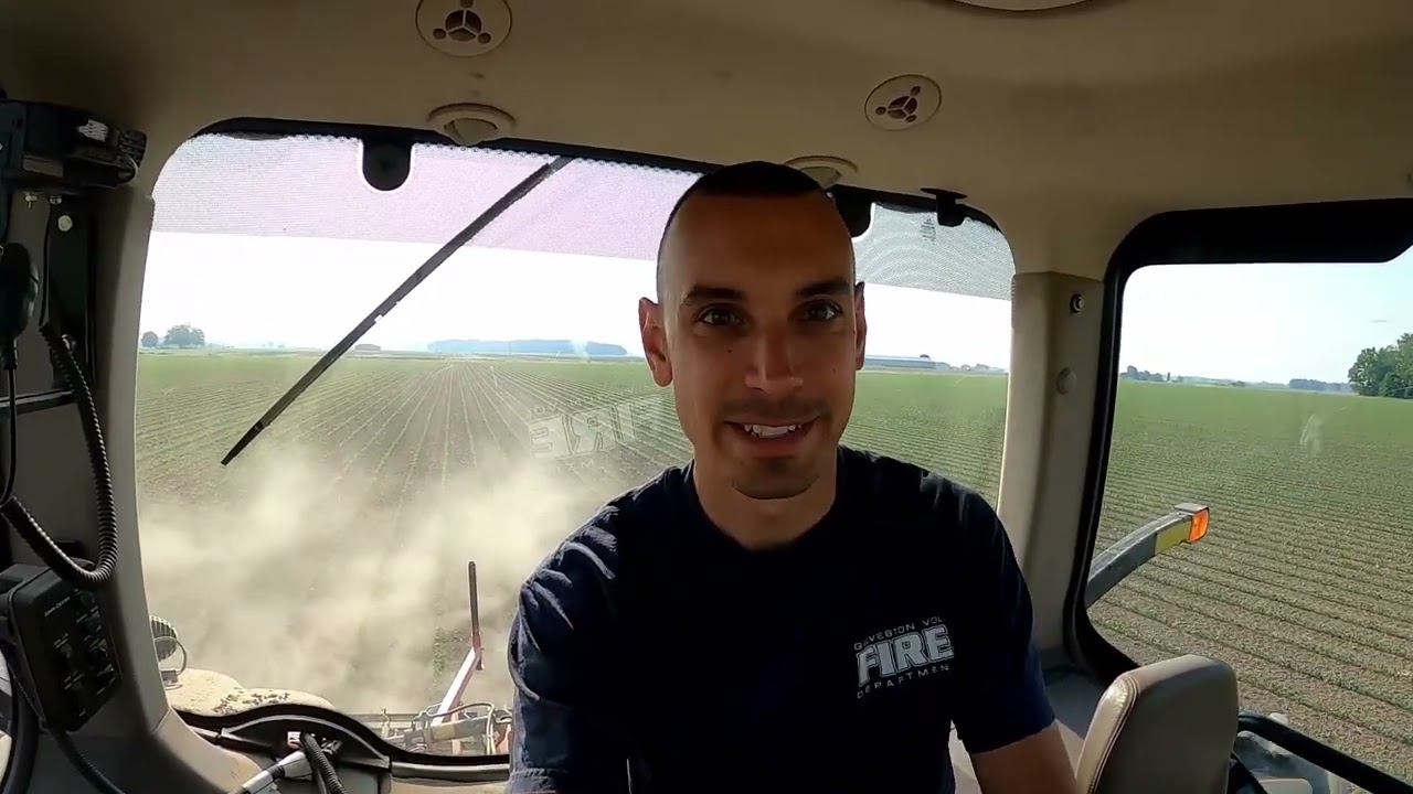 Tine Weeding Soybeans With The Hatzenbichler Tine Weeder