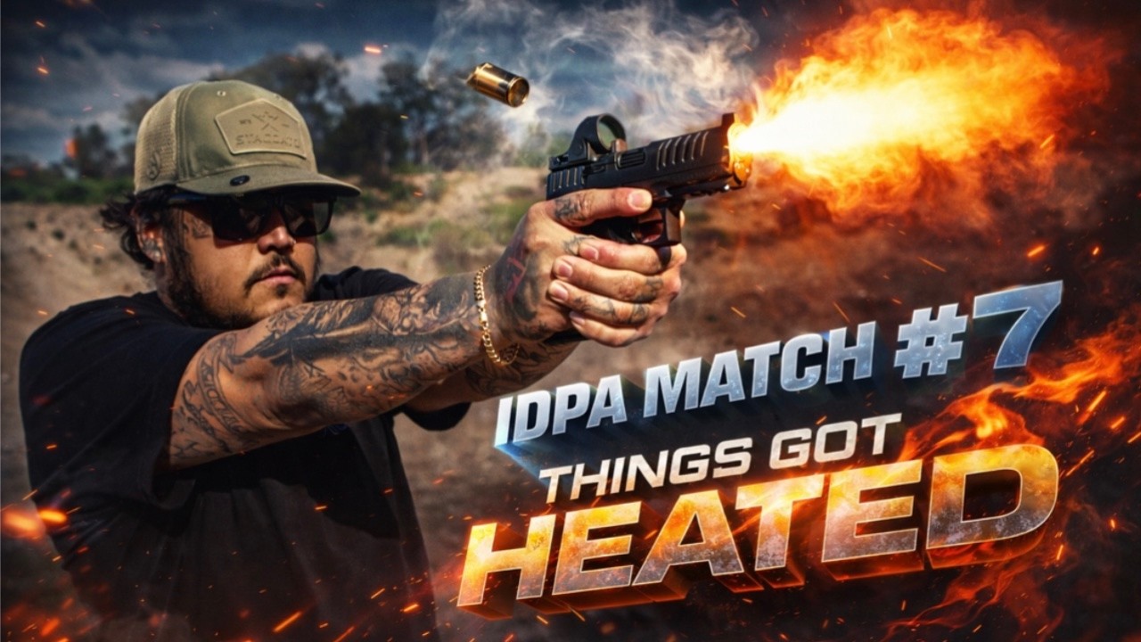 Матч IDPA №7 | Более быстрые движения, более быстрые переходы… Одна дорогостоящая ошибка | Rockyg...