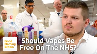 Should Vapes Be Free on the NHS to Help Smokers Quit?