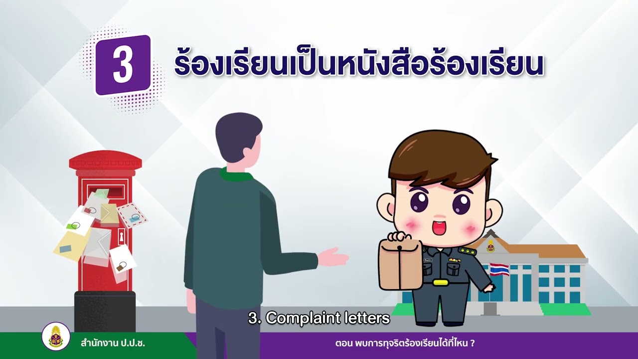 เรื่องน่ารู้ ป.ป.ช. ตอนที่ 1_พบการทุจริตร้องเรียนได้ที่ไหน