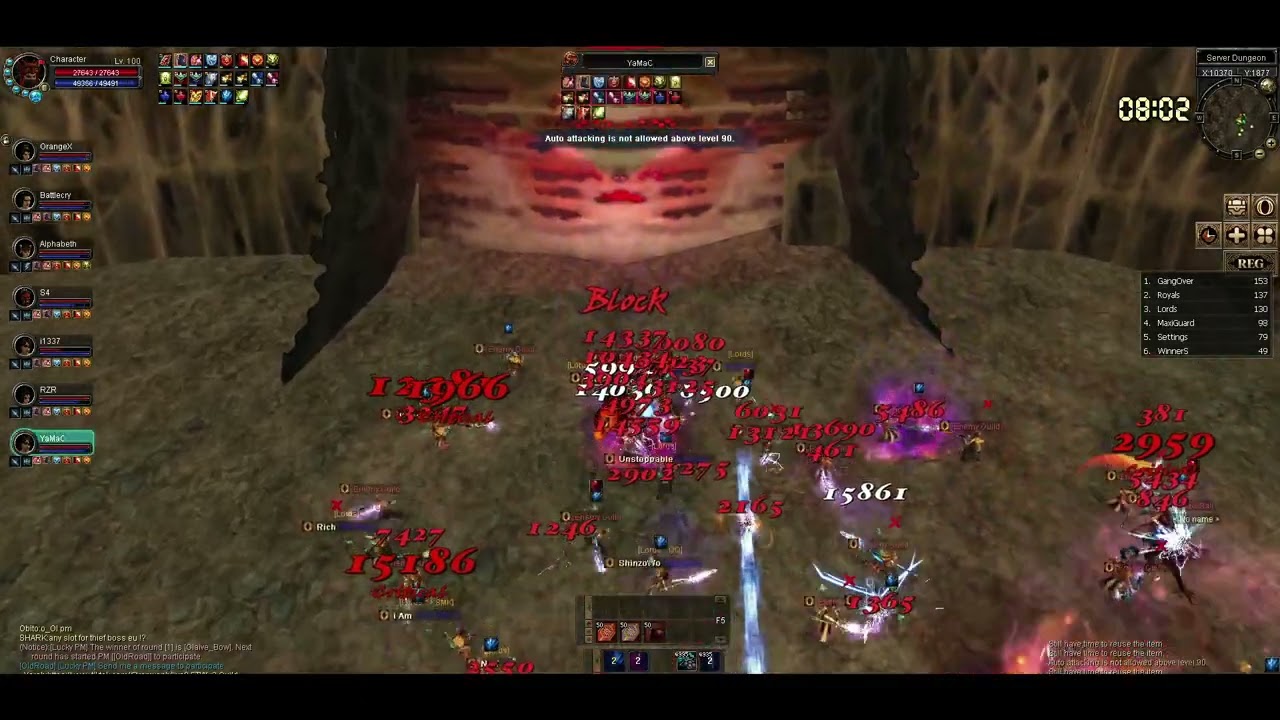 [ Old Road - Macro ] RageNation Destroying All in Survival Guild Ch BETA