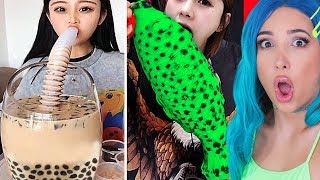 ASMR Y MUKBANGS QUE SE SALIERON DE CONTROL PARTE 3 | Mariale