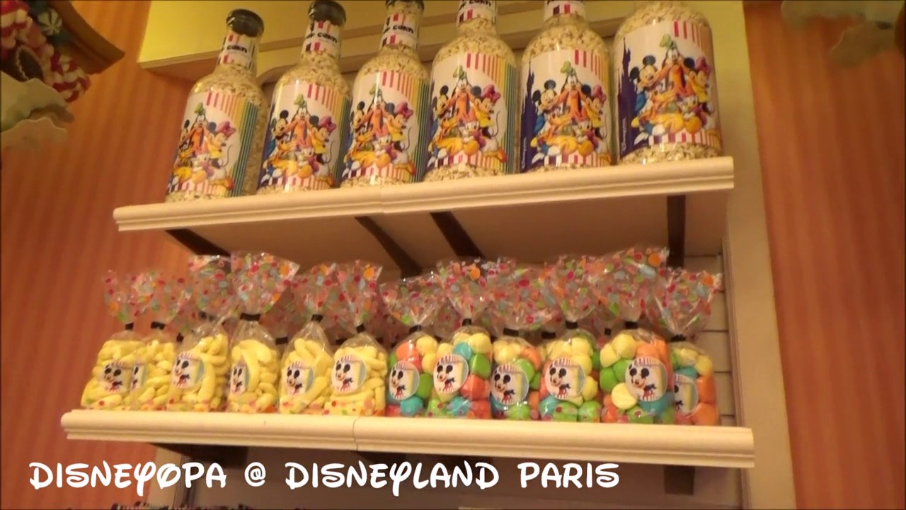 DisneyOpa Disneyland Paris Disney Shops Boardwalk Candy Palace