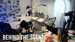 Behind the Scenes of a Faceting Filming Studio (How to livestream gem cutting on Youtube / Twitch )