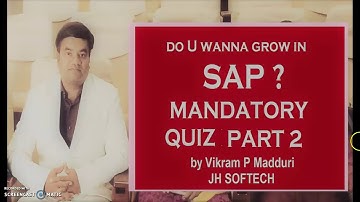 SAP Quiz 2: The Ultimate Training Tool for Advancing Your SAP Skills