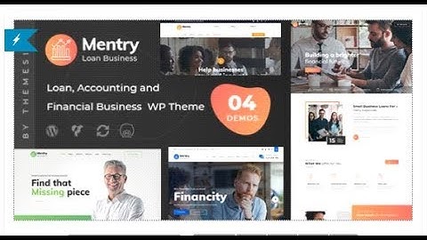 Mentry - Loan and Financial WordPress Theme | Themeforest Templates