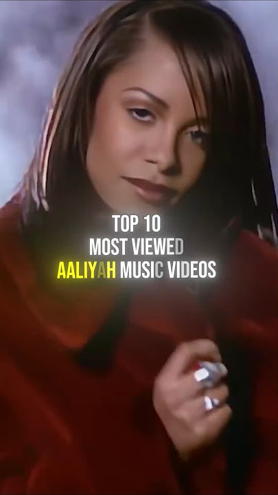Top 10 MOST VIEWED Aaliyah s 🎶📈 #shorts #aaliyah #femaleartist #rip #top10 #music #song