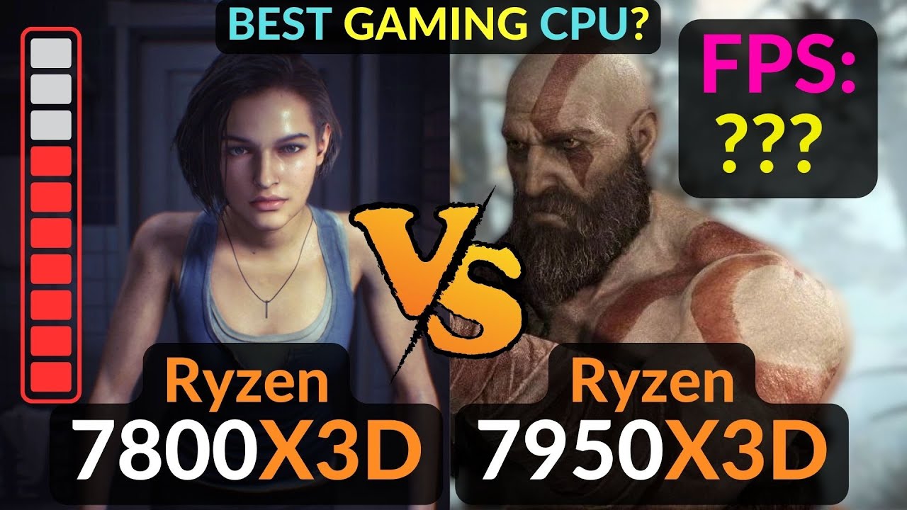 Ryzen 7800X3D vs 7950X3D: AMD's killer gaming CPUs compared