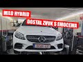 Mercedes C200 1.5 MHEV  - zakázkový výfuk s přepínáním hlučnosti DCar.cz