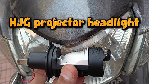 Hjg projector headlight #hjgfoglights #hjg #ledheadlight