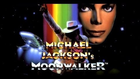 Michael Jacksons Moonwalker Game - Michaels Battle Plane Round 6 (sega)