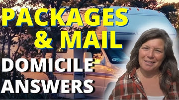Got Mail?  RV Life and Getting Your Mail or Packages on the Road