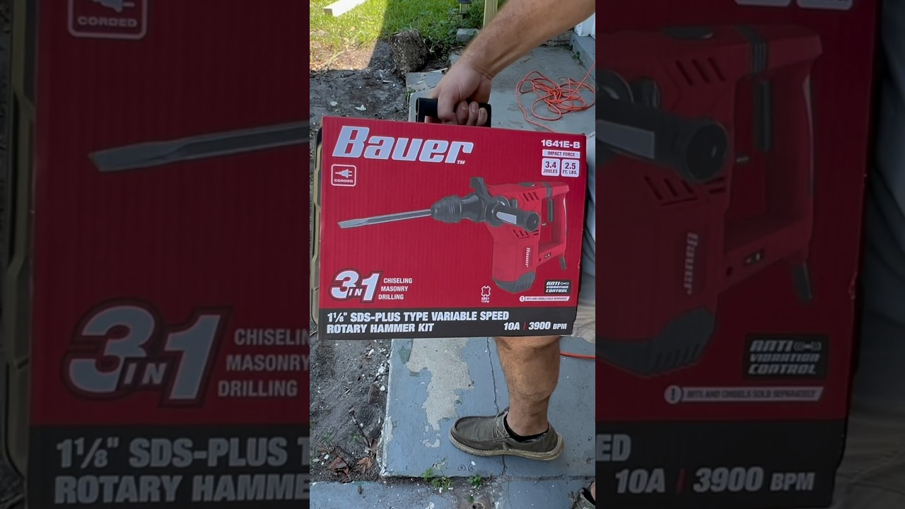 Может ли перфоратор Bauer SDS демонстрационный?