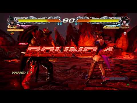 Ranked Vanquisher Eliza VS Forest613's Warrior? Devil Jin Tekken 7 PS4 Version