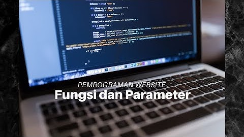 Function dan Parameter (PHP)