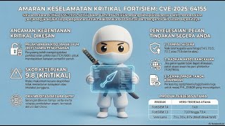 🚨 KECEMASAN: FortiSIEM RCE Aktif Tidak Disahkan (CVE-2025-64155) - Tampalan Sekarang!
