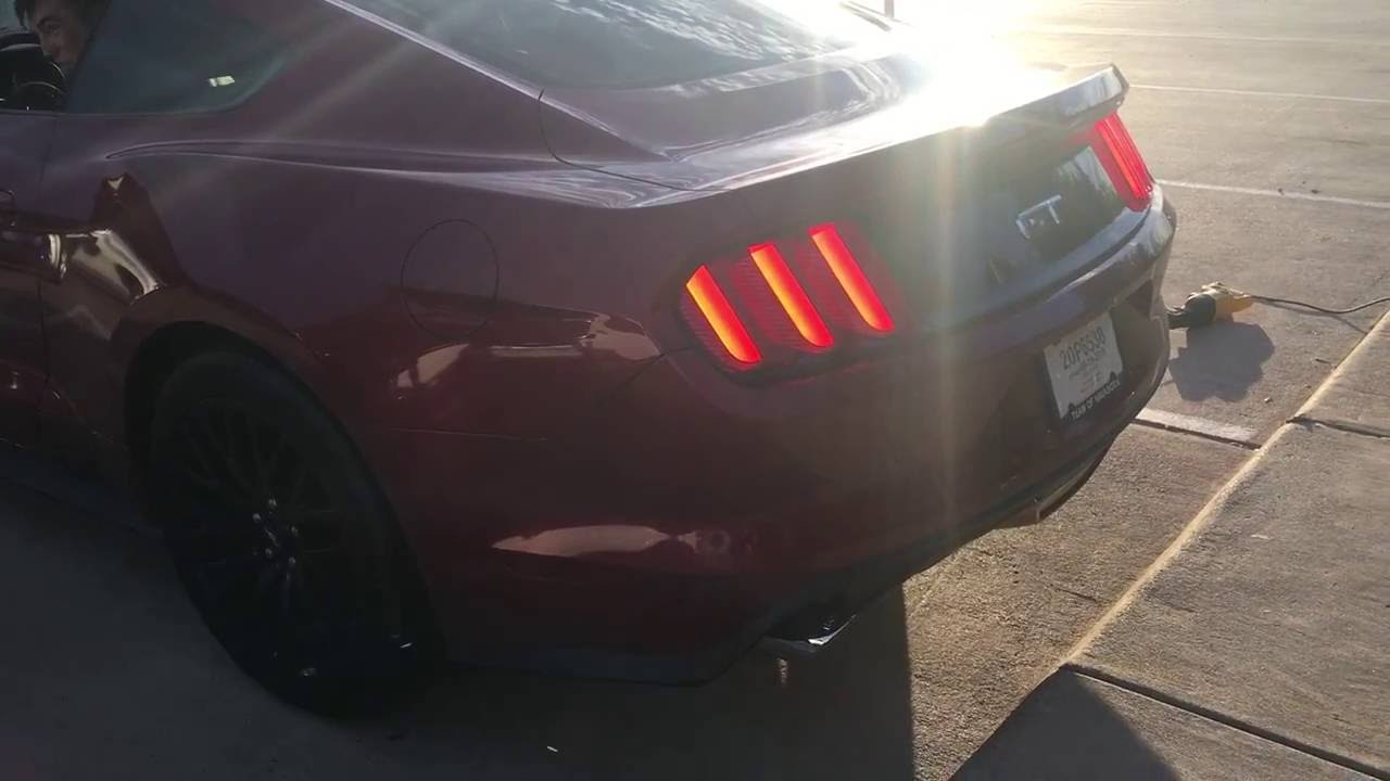 2015 Mustang GT Roush Axle Back Exhaust & X Pipe!!! YouTube