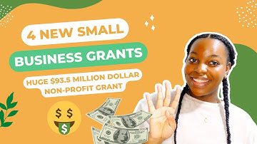 HUGE $93.5 Million Non Profit Grant | Plus 3 New Business Grants