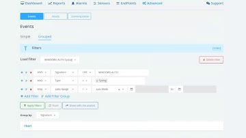 The NetWatcher SIEM (working with logs)