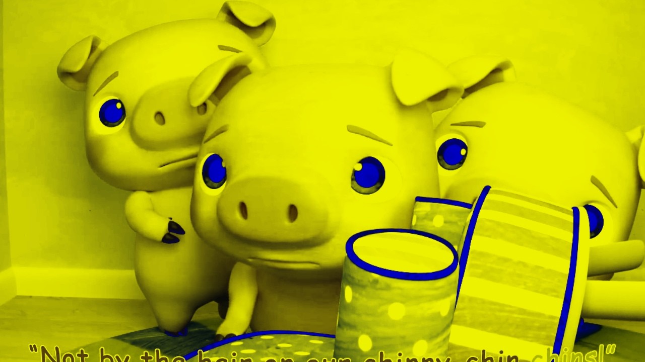 The Pig Did not Allow the Wolf to Enter Effects Inspired by Gamavision Csupo Effects