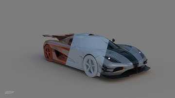 Koenigsegg One Animation - Autodesk Maya