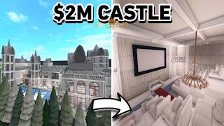 FINISHING MY $2M CASTLE IN BLOXBURG (Part 3)