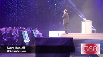 Salesforce.com CEO Marc Benioff: HP is in a ravine!