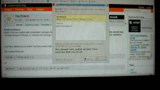 How to get Youtube working, running Yellow Dog Linux on the Playstation 3! (Read Description)