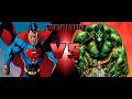 "Hulk vs Superman": Death Battle Fight Script.