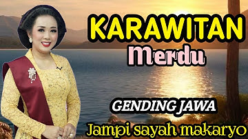 GENDING JAWA KARAWITAN MERDU || KAGEM JAMPI SAYAH MULIH MAKARYO