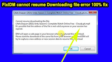 how to resume download in idm|how to resume download in idm if session expired
